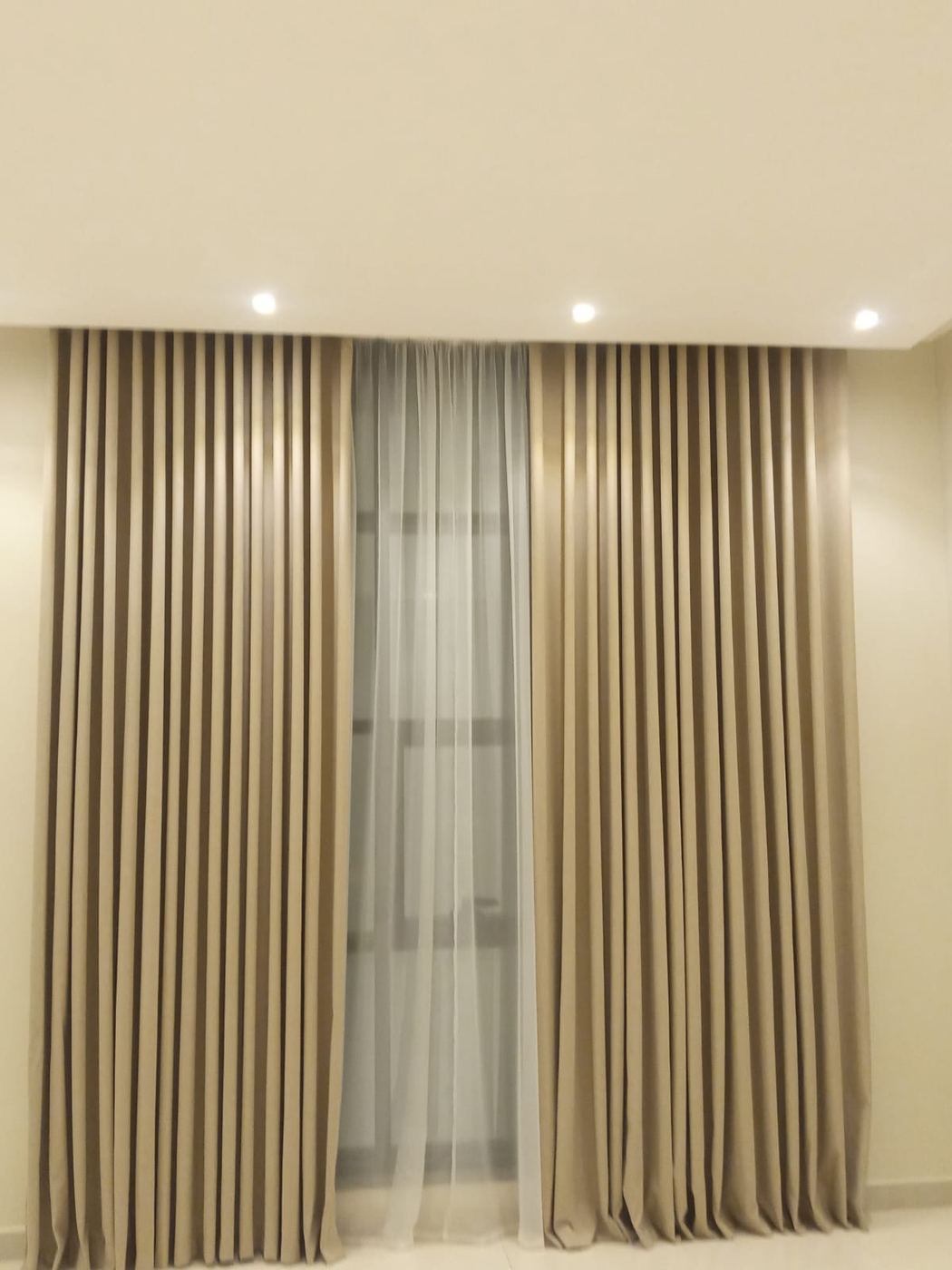 Double layer curtains